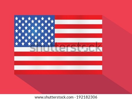 American Flag idea illustration