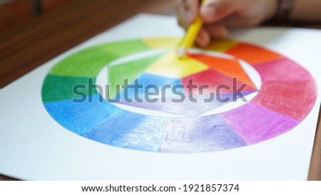 Colour Wheel and Opposite Colour