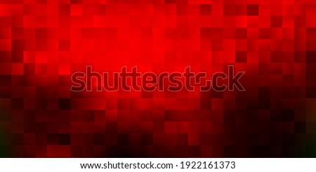 Dark green, red vector texture with memphis shapes. Modern abstract illustration with gradient random forms. Smart design for your business. Royalty-Free Stock Photo #1922161373