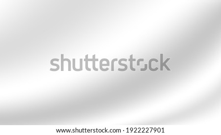 abstract white gradient color as soft and smooth fabric background for website banner and paper card decorative design