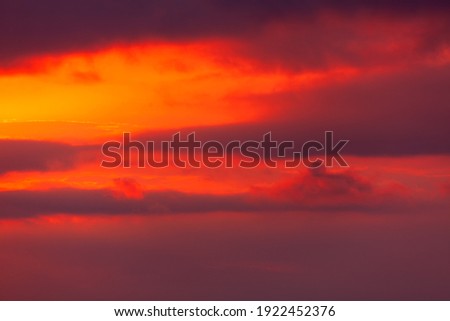 Martian sky . Surreal clouds background