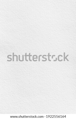 Vertical white watercolor papar texture background for cover card design or overlay aon paint art background Royalty-Free Stock Photo #1922556164