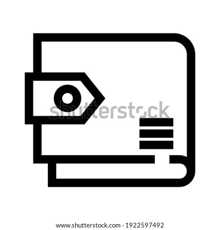 wallet icon or logo isolated sign symbol vector illustration - high quality black style vector icons
