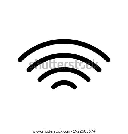wifi icon or logo isolated sign symbol vector illustration - high quality black style vector icons
