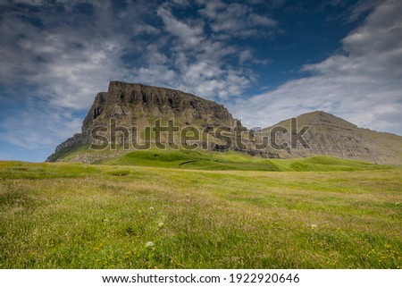 Impressions of the wild landscape of the Faroe Islands