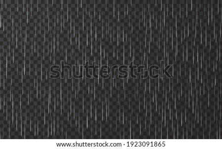 Rain drops on transparent background. Falling water drops. Nature rainfall. Vector illustration. Royalty-Free Stock Photo #1923091865