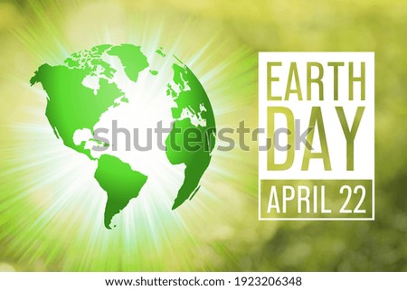 Earth Day background. Earth Day, Ecology and Nature concepts.