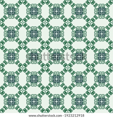 Color green seamless pattern for background and design