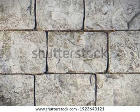 Background and texture stone floor.