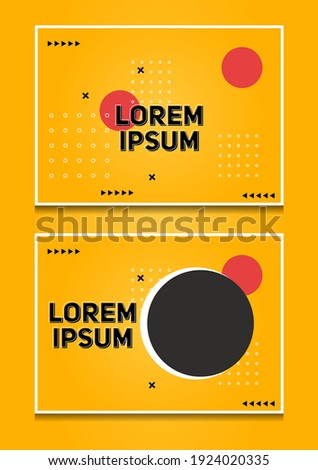 Abstract geometric pattern background with line pattern and halftone for business brochure cover design.