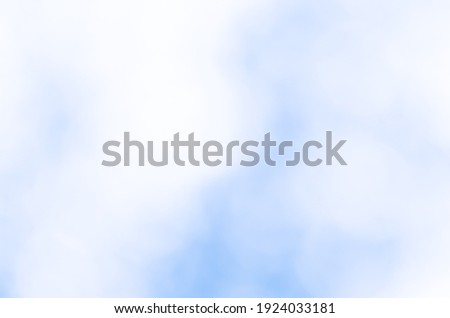 Abstract bokeh blue color background