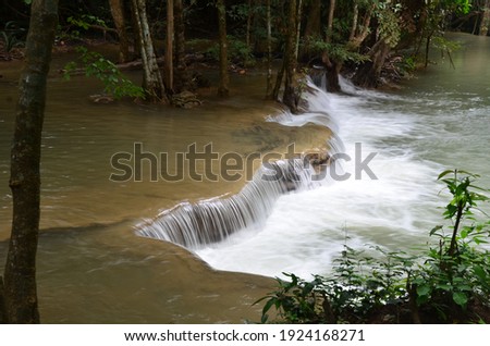 the great waterfall in Thailand