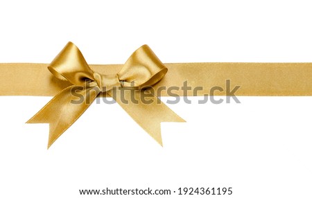 
Very nice bow to give and wrap in a gift box. Golden box to decorate the house. Empty loop Royalty-Free Stock Photo #1924361195
