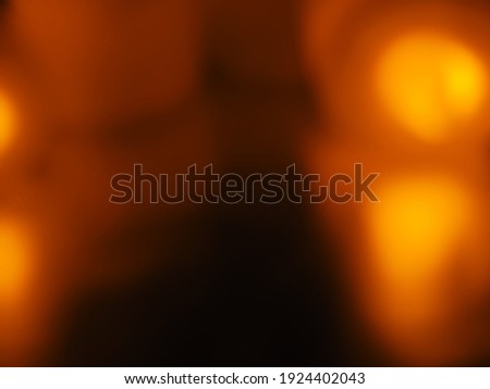 Blurred orange lights for the background image.