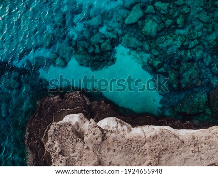 Picture of Sea caves from a Drone in Ayia Napa
