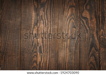 Brown wooden background, cutting board