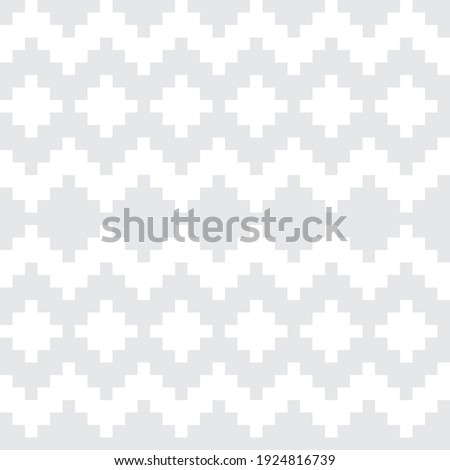 White Christmas fair isle pattern background for fashion textiles, knitwear and graphics