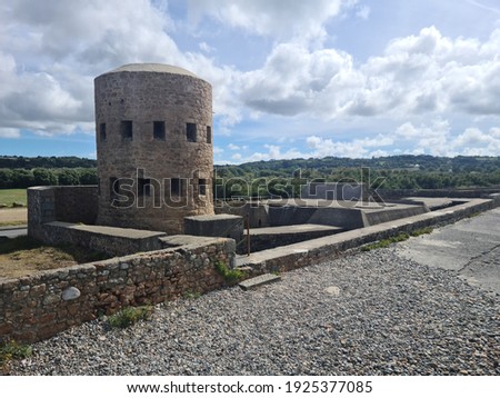 Vazon Loophole Tower no.12, Guernsey Channel Islands Royalty-Free Stock Photo #1925377085