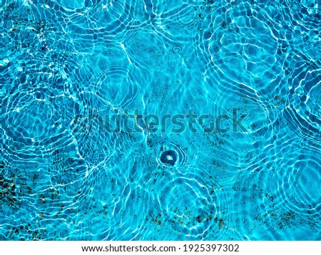 Fresh blue swimming pool water photography pictures