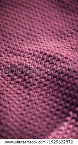 Maroon knit woolen jersey detail