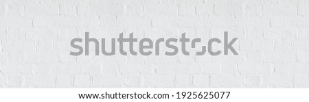 White brick wall banner, blank white brick wall pattern texture, UK