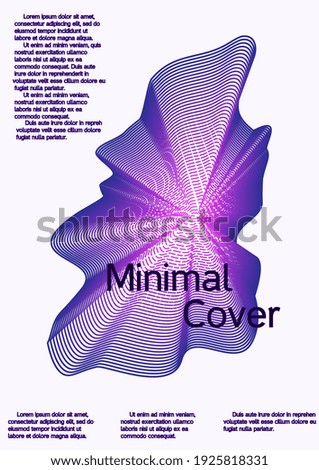 Modern design template. Creative fluid backgrounds from current forms to design a fashionable abstract cover, banner, poster, booklet.