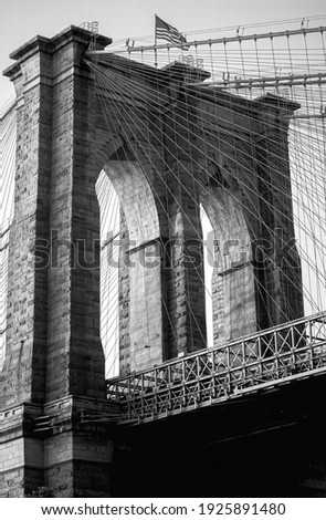 New York City Brooklyn Bridge 