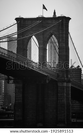 New York City Brooklyn Bridge 