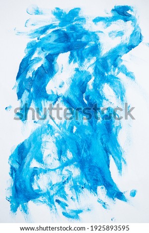Blue paint texture, vintage, artist