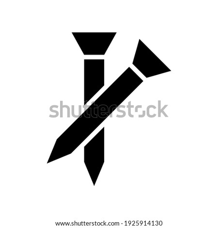 nails icon or logo isolated sign symbol vector illustration - high quality black style vector icons

