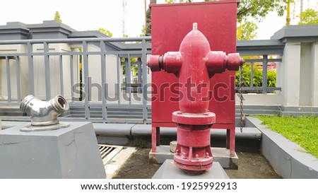 Hydrant is a fire extinguishing system that uses water as a medium