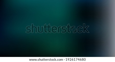 Light blue, green vector abstract blur template. Blur colorful illustration in brand new style. Landing pages design.
