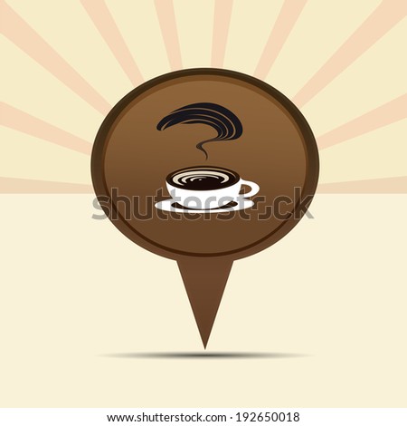 Coffee cup background,coffee cup vector illustration.