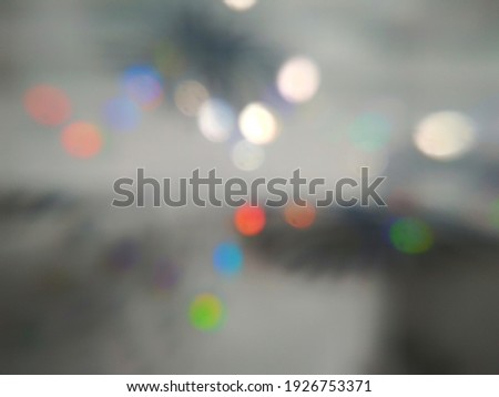 Abstract blurred bokeh background image. For quote template. Colorful dust. Seasonal and holiday concept.