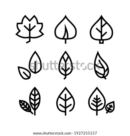 leaf icon or logo isolated sign symbol vector illustration - Collection of high quality black style vector icons
