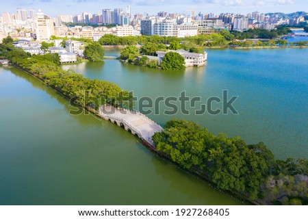 
West Lake Scenic Area, Huizhou City, Guangdong Province, China