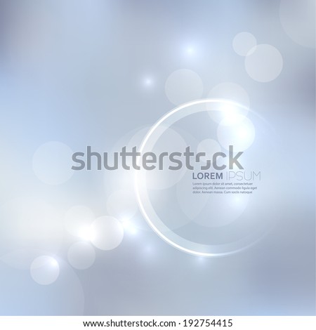 Abstract background with light and bright spots. 