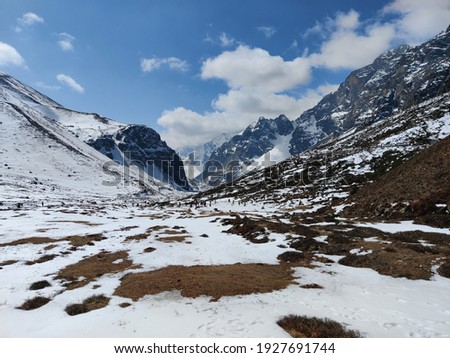 Photo is of Zero point in Lachung, Sikkim , india. This picture depicts the beauty of Himalaya in Northern Sikkim