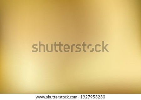 Golden background. Abstract light gold metal gradient. Vector blurred illustration Royalty-Free Stock Photo #1927953230
