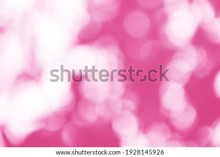 Pink bokeh,Blurred nature bokeh for the background