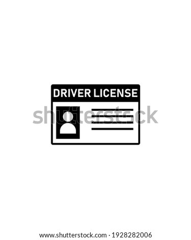 driver license icon,vector best flat icon.