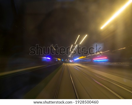Time-traveling by lightspeed train during night hours