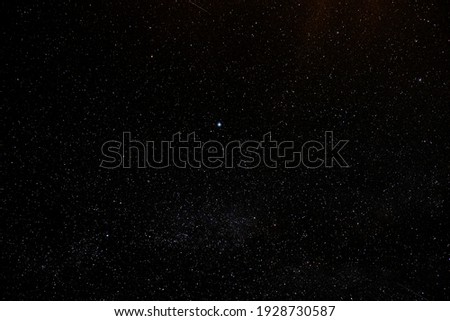 Stars at night. Beautiful photo astro photo. Space at night