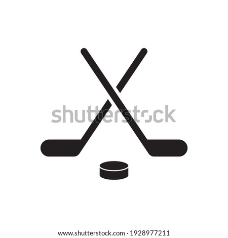 Hockey game equipment icon. Hockey Icon