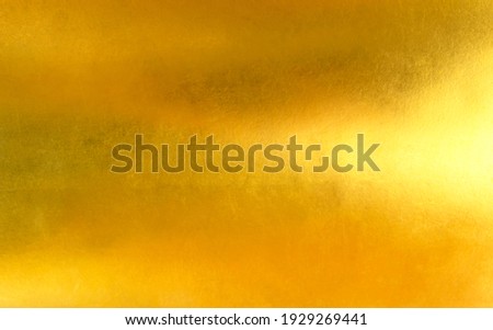 Gold texture background Retro golden shiny wall surface