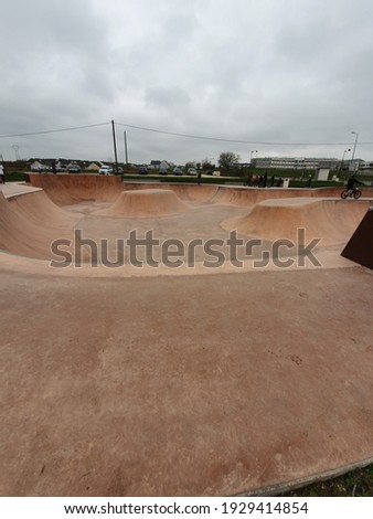 it is a big skate park