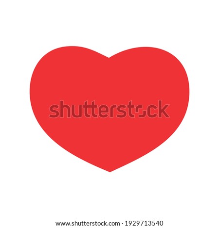 Heart Icon for Graphic Design Projects Royalty-Free Stock Photo #1929713540