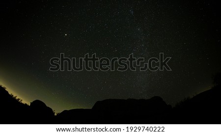 Night sky Milky Way photography