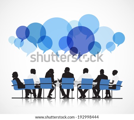 Group of People Discussing Royalty-Free Stock Photo #192998444