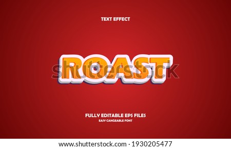 Editable 3D Text Effects Template Royalty-Free Stock Photo #1930205477